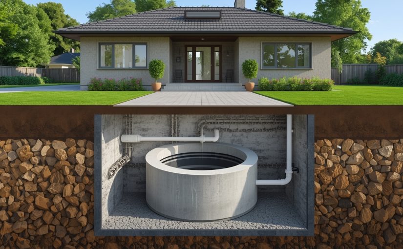 Pełny poradnik poświęcony wyboru, prawidłowego posadowienia oraz codziennej eksploatacji betonowego zbiornika na nieczystości